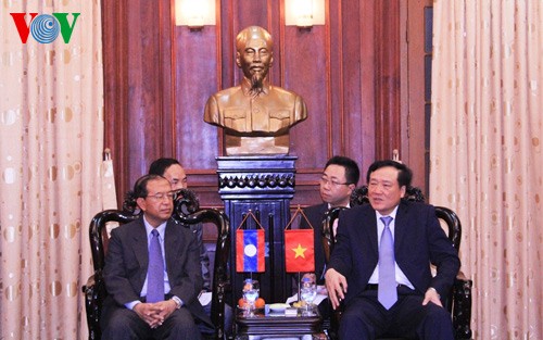 Renforcement de la coopération judiciaire vietnamo-laotienne      - ảnh 1